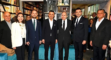 ALTAN ÖYMEN KÜTÜPHANESİ AÇILDI