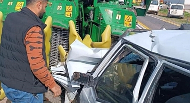 BİÇERDÖVER BU KEZ EKİN DEĞİL OTOMOBİL BİÇTİ