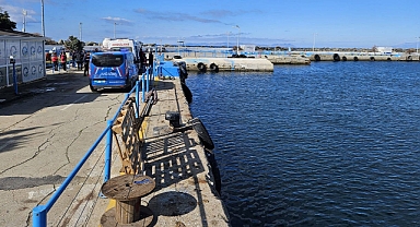 ÇANAKKALE'DE 16 GÖÇMEN SUDA CAN VERDİ