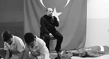 ÇEDES PROJESİNDE ÇOCUKLARA ŞEHİT ROLÜ