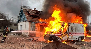 RUSYA'DAN UKRAYNA'YA HAVA SALDIRISI