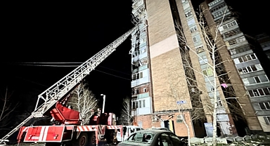 RUSYA UKRAYNA'YI İHA'LARLA VURUYOR