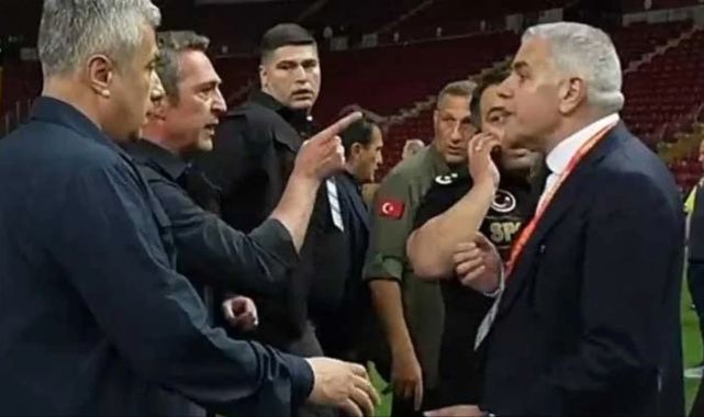 Ali Koç, takımı toplayıp Rams Park'ta kutlama yaptı! Ortalık bir anda karıştı