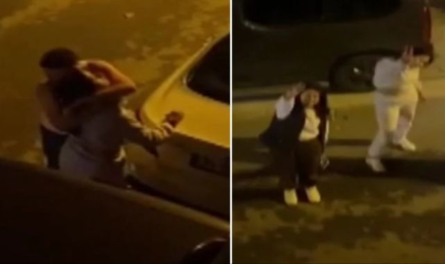 Bodrum katta uygunsuz halde yakaladığı çiftin saldırısına uğradı