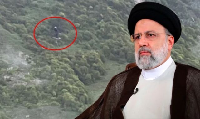 Cumhurbaşkanı Reisi'nin ölümünde suikast iddiası! Drone enkazın çevresinde birini görüntüledi