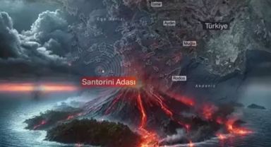 Santorini'de magma hareketliliği! Tehlike sandığımızdan daha büyük
